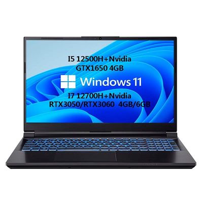 주문 12th Gen Gaming Laptop with GTX1650 4GB Video Card and Core I5 12500H or I7 12700H Processor online manufacture