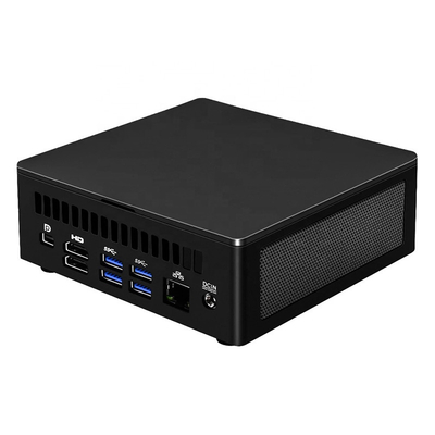 11 핵심 I5 1135g7 핵심 I7 1165g7 11번째 산업적 작은 게임 미니 pc Iris Xe 그래픽 3 디스플레이 포트를 얻으세요